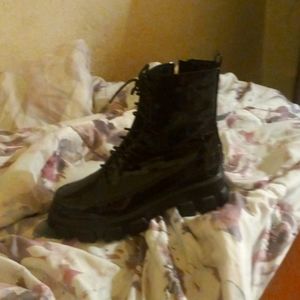 Black boots